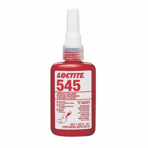 Loctite® 135486 1-Part Hydraulic Pneumatic Pipe Thread Sealant, 50 mL Bottle, Purple